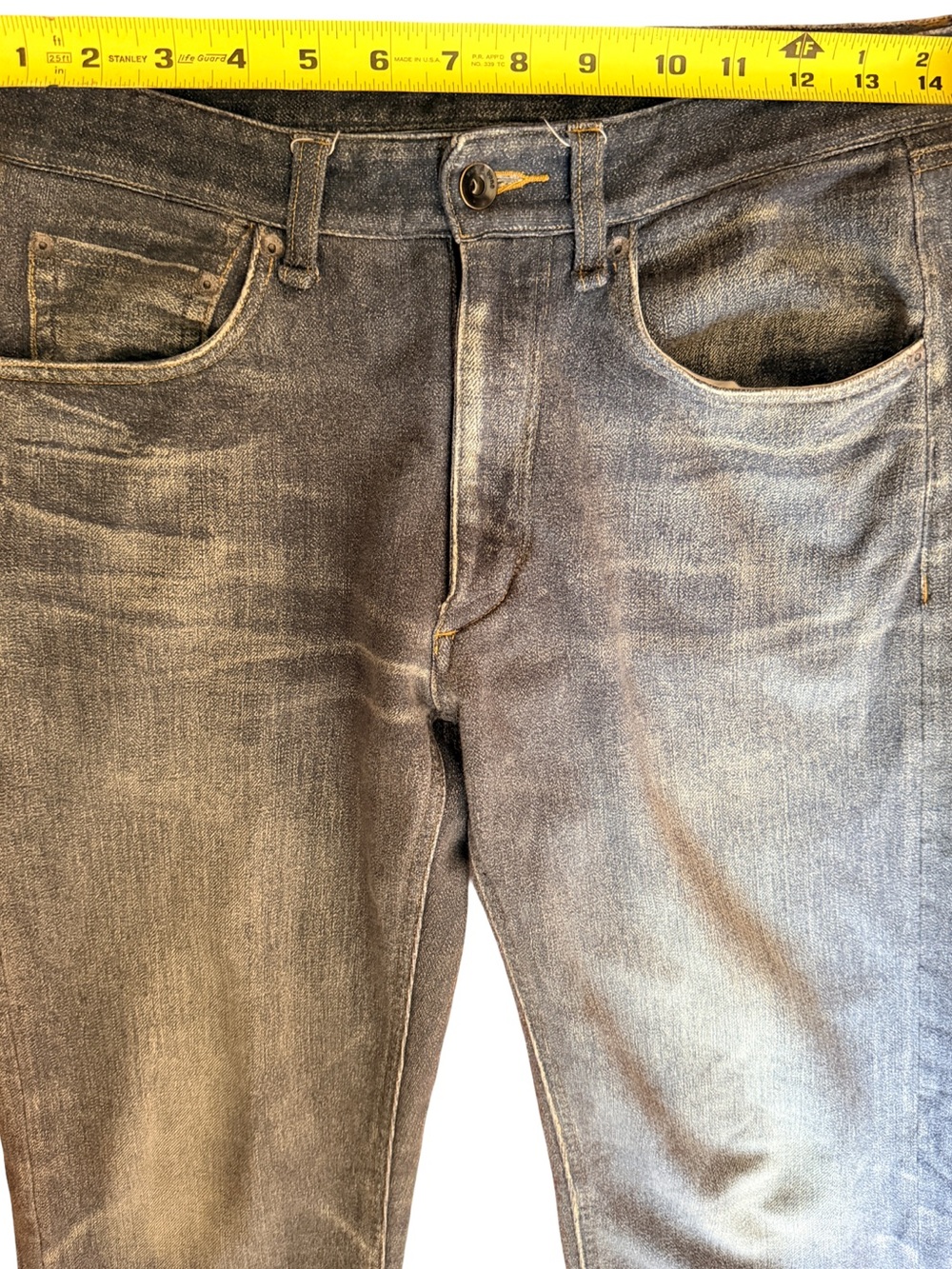 Rag & Bone Light Blue Wide-Leg Denim Jeans 28 - Picture 4 of 10
